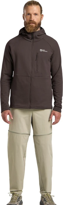 Jack Wolfskin Kolbenberg Hooded FZ Jacke peat (Herren)