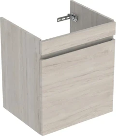 Geberit Renova Plan Unterschrank für Waschtisch 58.5x60.6x44.6cm, 1 Schublade, 1 Innenschublade, Nussbaum hickory hell