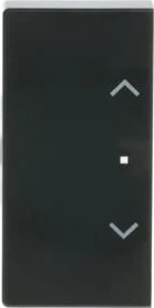 Busch-Jaeger Wippe 2-fach mit Symbol "Jalousie", anthrazit