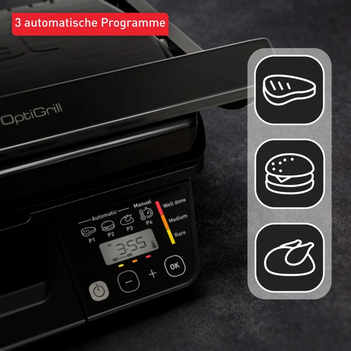 Tefal GC7P08 OptiGrill Kontaktgrill