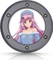 Thermaltake LCD Circle Panel Kit 2.1" für Thermaltake Ceres 350 MX, Monitor Kit, schwarz Vorschaubild