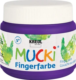 Kreul Mucki Fingerfarbe, violett, 150ml