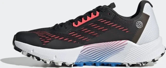 adidas Terrex Agravic Flow 2.0 core black/turbo/blue rush (Damen)