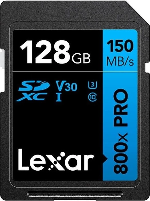 Lexar BLUE Series 800x R120/W45 128GB, UHS-I U3, Class 10