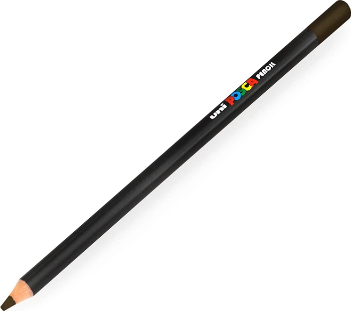 Uni-Ball POSCA Pencil KPE-200 Wachsmalstift dunkelbraun