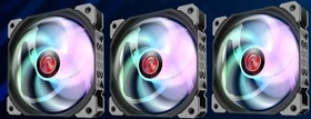Raijintek Ageras 12 ARGB, LED-Steuerung, 120mm, 3er-Pack