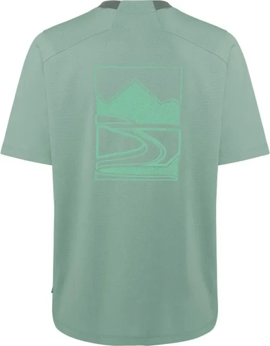 Vaude Loamer Mountainbike Funktionsshirt kurzarm dusty fern uni (Damen)