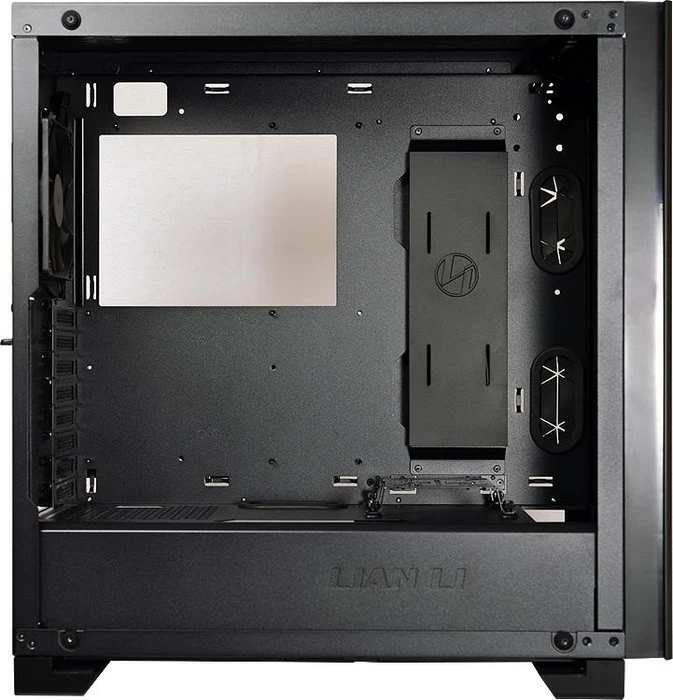 Lian Li Alpha 330X schwarz, Glasfenster
