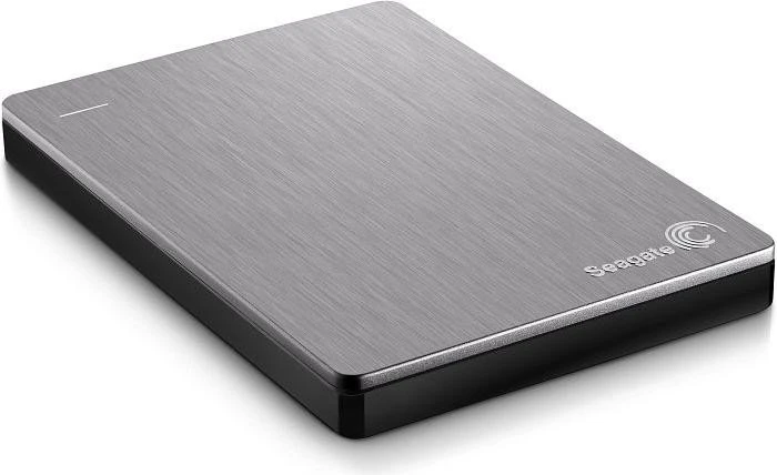 Seagate Backup Plus Slim Portable, silber, 2TB, USB 3.0 Micro-B