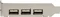 StarTech PEXUSB4DP, 4x USB-A 2.0, PCIe x1 Vorschaubild