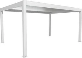 Biohort Pergola 5x3.5 weiß/silber-metallic