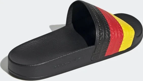 adidas Adilette red/core black/yellow (Herren)