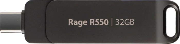 Patriot RAGE R550 32GB, USB-A + USB-C, USB 3.2 Gen 1×1, USB 3.2 Gen 2×1