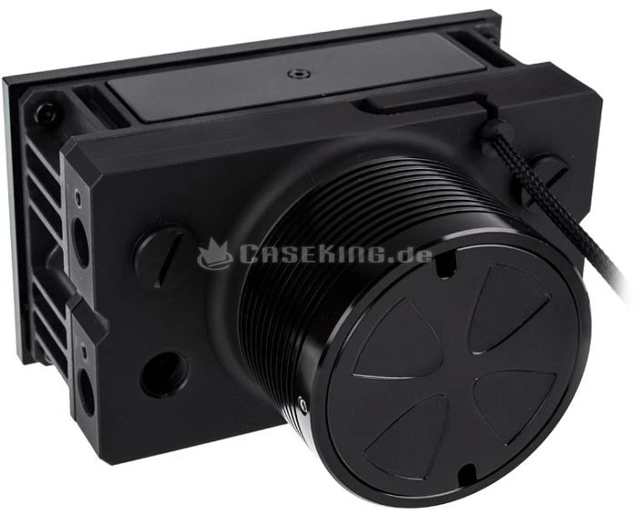 Monsoon Series Two D5 Premium Dual 5.25 Reservoir - matt schwarz