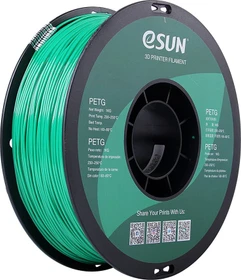 eSUN PETG, solid green, Spule, 1.75mm, 1.00kg