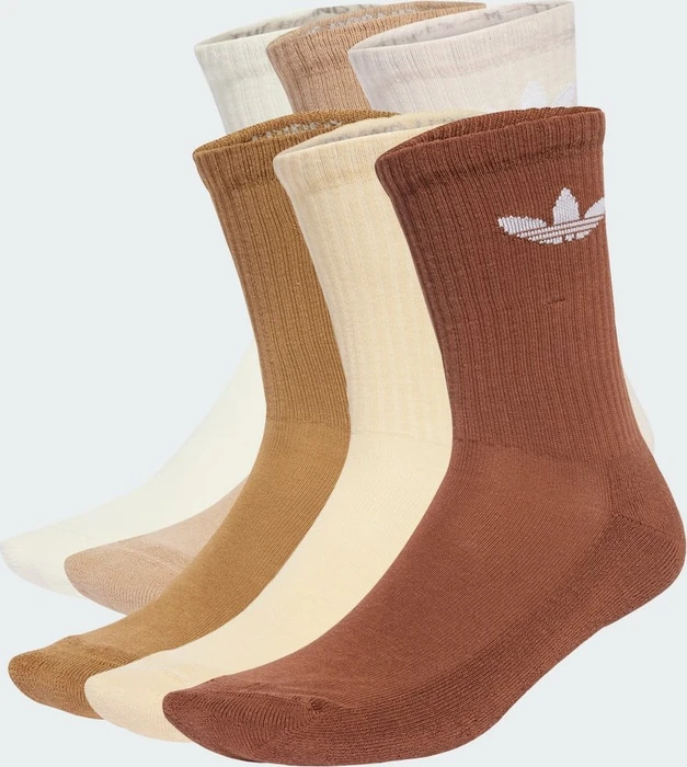 adidas Trefoil Cushion Crew Socken, 6 Paare