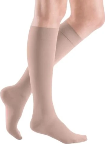 Medi Mediven Elegance CCL2 AD Kompression Größe II Kompressionsstrümpfe cashmere
