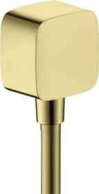 Hansgrohe Axor ShowerSolutions Wandanschluss softsquare polished goldoptik