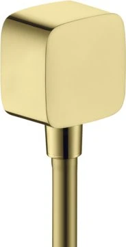 Hansgrohe Axor ShowerSolutions Wandanschluss softsquare polished goldoptik