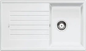Blanco Zia 45 SL Becken reversibel mit Ablauffernbedienung weiß