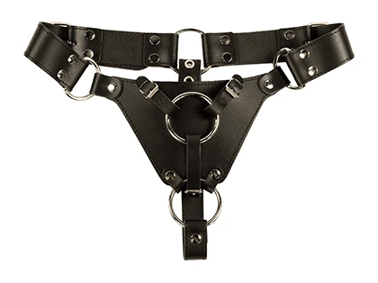 McPopp Herren-Harness Strap-On Set schwarz