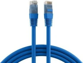 EFB Elektronik PVC CCA Patchkabel, Cat5e, U/UTP, RJ-45/RJ-45, 1.5m, blau