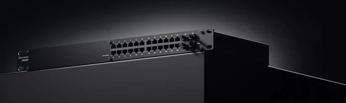 Teltonika SWM Rackmount Gigabit Managed Switch, 24x RJ-45, 4x SFP