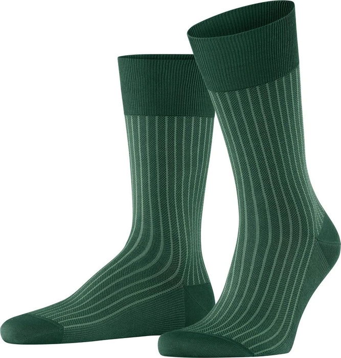 Falke Oxford Stripe Socken hunter green (Herren)