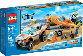 LEGO City Küstenwache - Küstenwachenfahrzeug mit Schlauchboot
