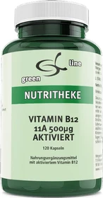 11A Nutritkheke the green line Vitamin B12 aktiviert Kapseln, 120 Stück