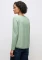 Street One Soft Melange Shirt langarm serene green mel. (Damen) Vorschaubild