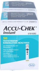 Roche Accu-Chek Instant Teststreifen, 100 Stück (2x 50 Stück)