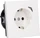 Jung Steckdose, 16 A, mit Funktionsanzeige, Safety Plus, Serie LS, schneeweiß matt (BT LS 1521 S WWM)