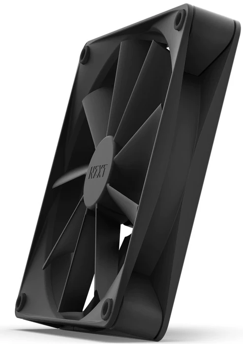 NZXT F Series F140Q (2022), Matte Black, schwarz, 140mm