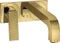 Hansgrohe Axor Citterio 2-Loch Waschbeckenarmatur mit Hebelgriffen Platte und Rautenschliff 220mm polished goldoptik Vorschaubild