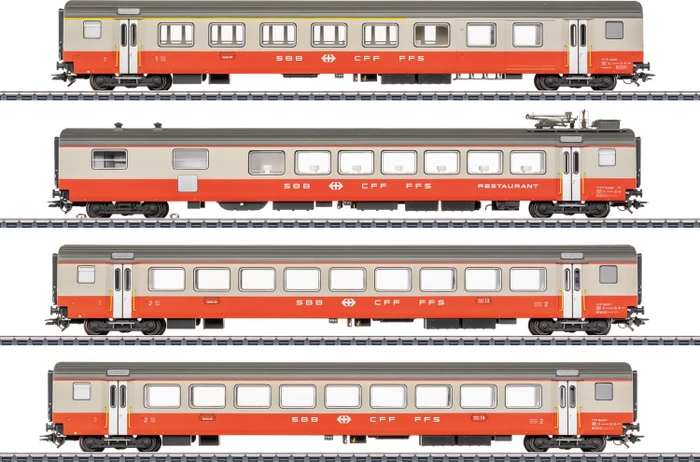 Märklin H0 Personenwagen - Personenwagen-Set Swiss Express