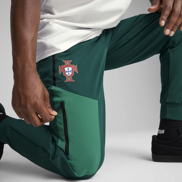 Puma Portugal Pumatech Trainingshose lang green lagoon/botanic green (Herren)