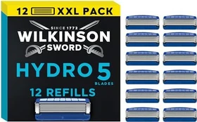 Wilkinson Sword Hydro 5 Rasierklinge, 12 Stück