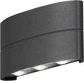 Konstsmide Chieri LED 18.5cm Wandleuchte anthrazit