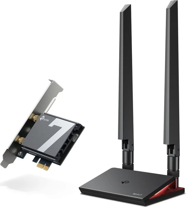 TP-Link Archer TBE550E, 2.4GHz/5GHz/6GHz WLAN, Bluetooth 5.4, PCIe x1