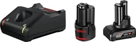 Bosch Professional Starterset 12V, 2.0/4.0Ah, Li-Ionen, 2 Akkus [6.0Ah] [72Wh]