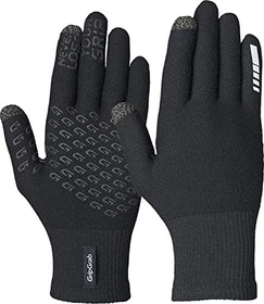 GripGrab Primavera Merino II Fahrradhandschuhe schwarz