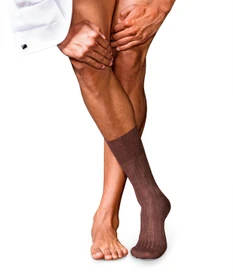 Falke No. 2 Finest Cashmere Socken teak melange (Herren)