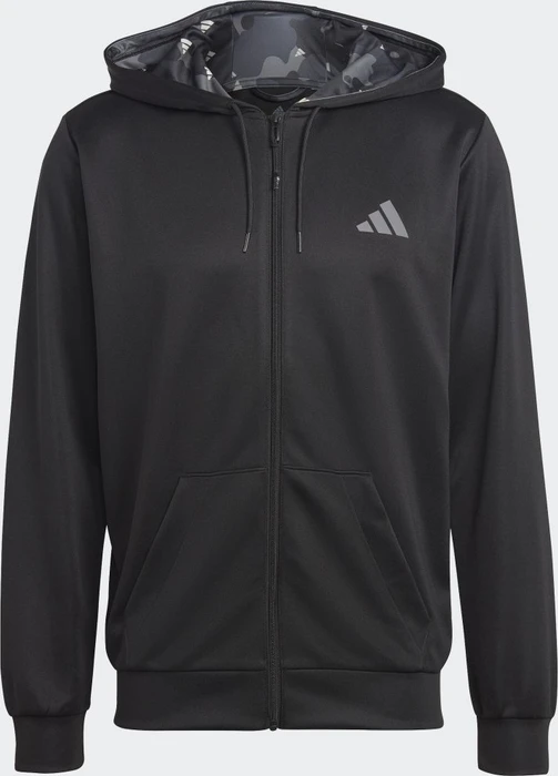 adidas Train Essentials Seasonal Trainingsjacke black/grey five (Herren)