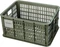 Basil Crate S Fahrradkorb moss green Vorschaubild