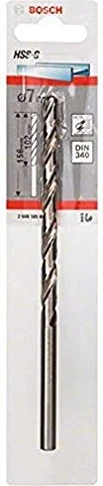 Bosch Professional HSS-G Spiralbohrer, 7x102x156mm, 1 Stück