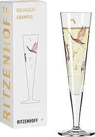 Ritzenhoff Goldnacht Champagnerglas von Christine Kordes 205ml