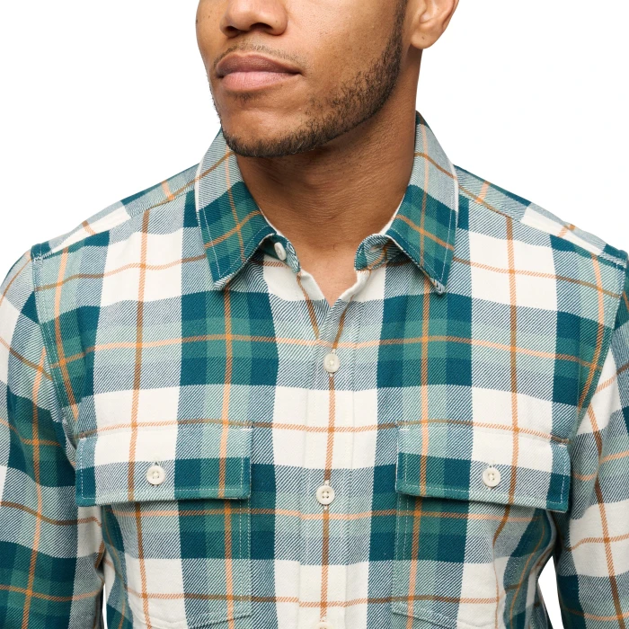 Black Diamond Project Twill Hemd langarm raging sea/henna (Herren)