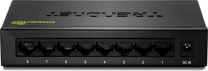 TRENDnet TEG-S GREENnet Desktop Gigabit Switch, 8x RJ-45