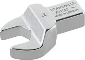 Stahlwille 731/40 Einsteck-Maulschlüssel 14x18mm, 34mm